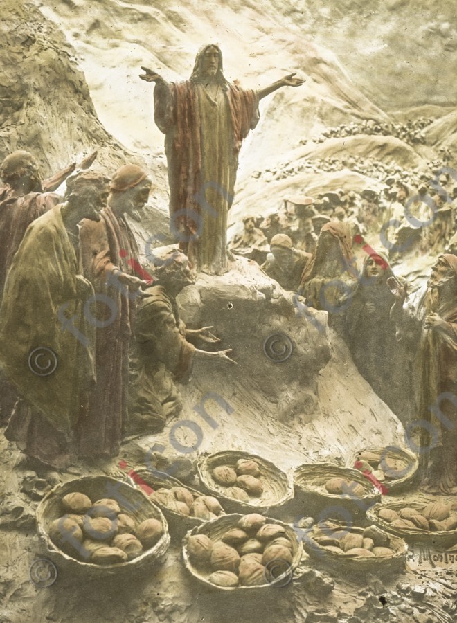 Die Vermehrung des Brotes | The multiplication of bread  - Foto simon-134-068.jpg | foticon.de - Bilddatenbank für Motive aus Geschichte und Kultur